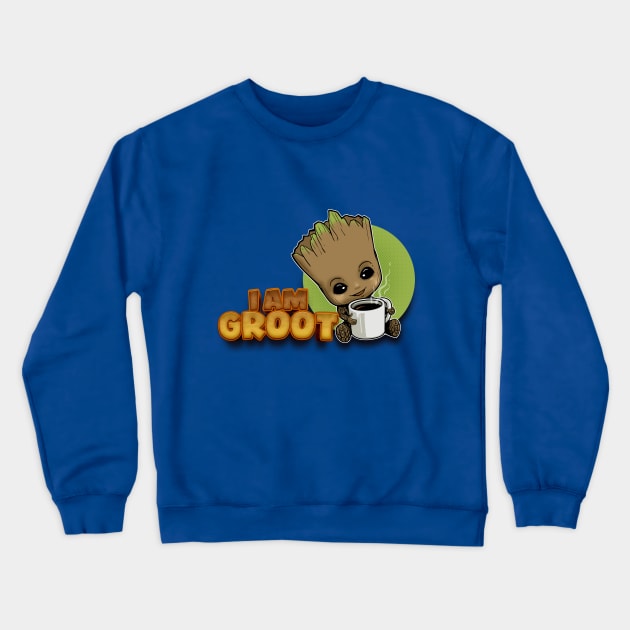 I AM GROOT Crewneck Sweatshirt by peekxel